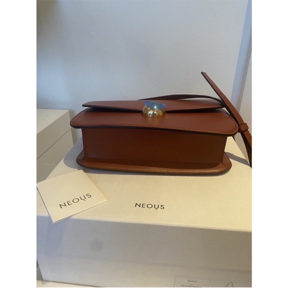 Like new Neous Brown Cognac Phoenix Leather Shoulder Bag - Picture 5 of 7